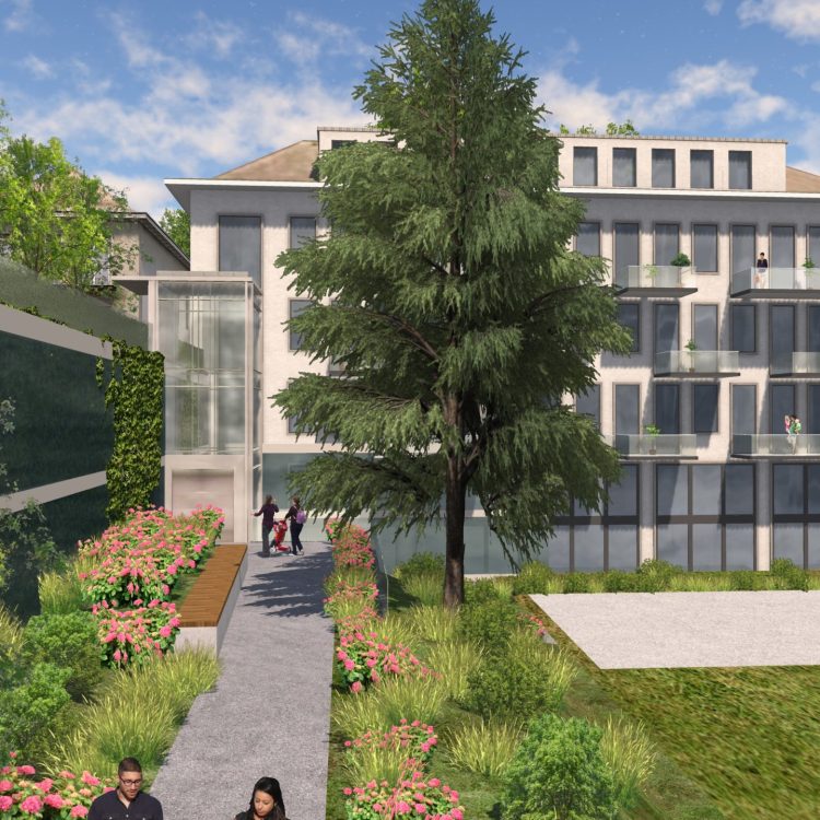 Maquette 3D du projet Motolivet